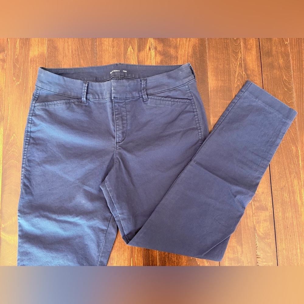 Old Navy Blue Chino Trousers